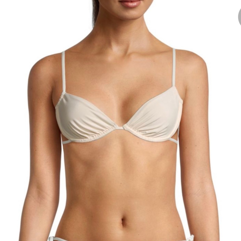 NWT Weworewhat rushed underwire top xs